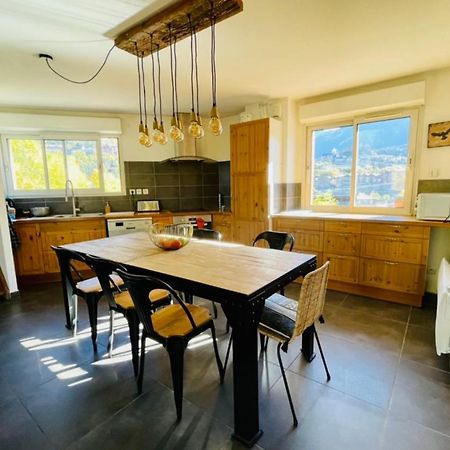Апартаменты Large Chalet With Terrace And View In Briancon Экстерьер фото